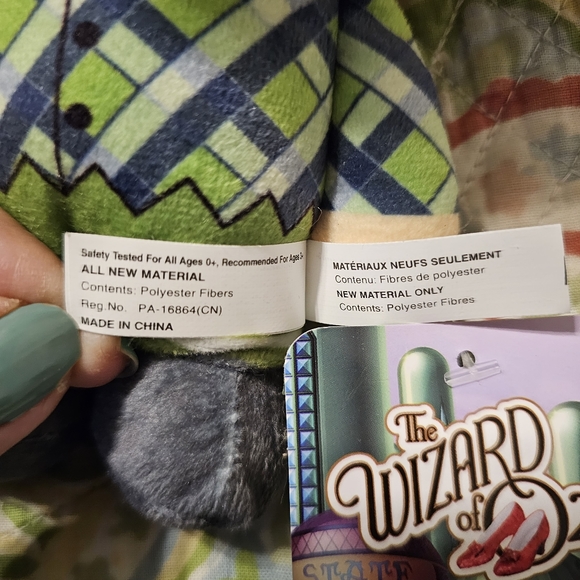 Toy Factory Wizard of Oz munchkin chibi style stuffed toy 10" tall NWT - Picture 11 of 11